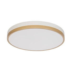 Farmhouze Light - 5CCT Modern Dimmable LED Round Flush Mount Ceiling Light - Ceiling Light - White - 