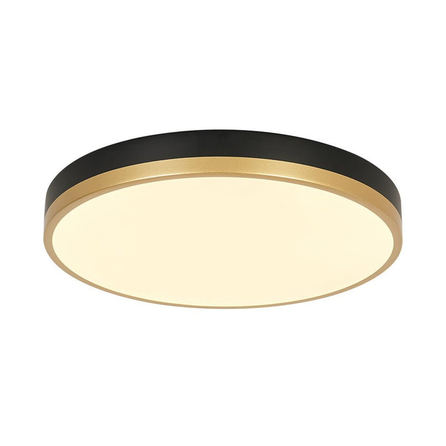 Farmhouze Light - 5CCT Modern Dimmable LED Round Flush Mount Ceiling Light - Ceiling Light - White - 