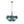 Load image into Gallery viewer, Farmhouze Light - 6 - Light Dimmable Cluster Glass Globe Blue Bubble Chandelier - Chandelier - Gradual Blue - 
