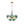 Load image into Gallery viewer, Farmhouze Light - 6 - Light Dimmable Cluster Glass Globe Green Bubble Chandelier - Chandelier - Gradual Green - 
