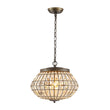 Load image into Gallery viewer, Farmhouze Light-Antique Luxe Bronze Faceted Crystal Orb Cage Chandelier-Chandelier-20.5 in W * 15.0 in H-
