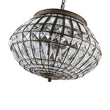 Load image into Gallery viewer, Farmhouze Light-Antique Luxe Bronze Faceted Crystal Orb Cage Chandelier-Chandelier-20.5 in W * 15.0 in H-
