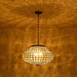 Load image into Gallery viewer, Farmhouze Light-Antique Luxe Bronze Faceted Crystal Orb Cage Chandelier-Chandelier-20.5 in W * 15.0 in H-

