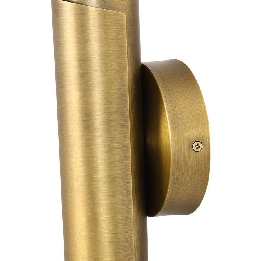 Farmhouze Light - Antique Up Down Dimmable LED Iron Cylinder Wall Lamp - Wall Sconce - 2 Packs - 