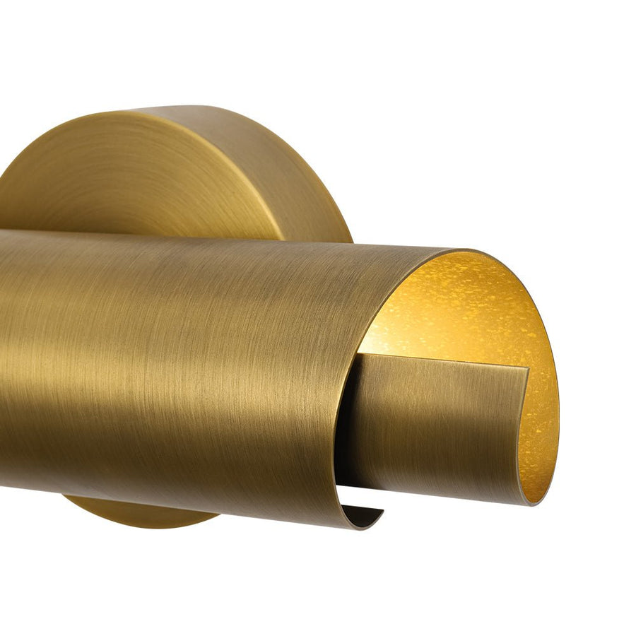 Farmhouze Light - Antique Up Down Dimmable LED Iron Cylinder Wall Lamp - Wall Sconce - 2 Packs - 