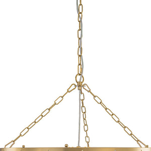Farmhouze Light - Art Deco Glam Cascading Swirled Glass Bubble Chandelier - Chandelier - 23.6 in - 