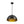 Load image into Gallery viewer, Farmhouze Light - Black Gold Industrial Oversized Metal Dome Pendant Light - Pendant - 15 in - 
