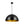 Load image into Gallery viewer, Farmhouze Light - Black Gold Industrial Oversized Metal Dome Pendant Light - Pendant - 23 in - 
