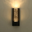 Load image into Gallery viewer, Farmhouze Light - Black Seeded Crystal Linear Dimmable LED Wall Sconce - Wall Sconce - Black - 
