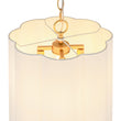 Load image into Gallery viewer, Farmhouze Light-Bohemian 3-Light Round Fabric Pleated Drum Lantern Pendant-Chandelier-16 in-
