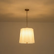 Load image into Gallery viewer, Farmhouze Light-Bohemian 3-Light Round Fabric Pleated Drum Lantern Pendant-Chandelier-16 in-
