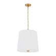 Load image into Gallery viewer, Farmhouze Light-Bohemian 3-Light Round Fabric Pleated Drum Lantern Pendant-Chandelier-16 in-
