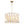 Load image into Gallery viewer, Farmhouze Light-Boho Rope 6-Light Brass Drum Lantern Pendant--Bleached-
