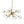 Load image into Gallery viewer, Farmhouze Light - Brass 12 - Light Ice Glass Shade Sputnik Chandelier - Chandelier - 12 - Light - Brass
