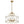 Load image into Gallery viewer, Farmhouze Light-Brass 6-Light Textured Glass Drum Lantern Pendant-Chandelier-Brass-
