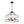 Load image into Gallery viewer, Farmhouze Light - Brass 6 - Light Textured Glass Drum Lantern Pendant - Chandelier - Oil - Rubbed Bronze - 
