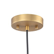 Load image into Gallery viewer, Farmhouze Light - Brass Radiant Frosted Glass Globe Single Pendant Light - Pendant - Brass - 
