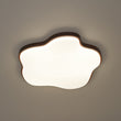 Load image into Gallery viewer, Farmhouze Light-Cartoon Star Walnut Faux Wood Dimmable LED Kids Ceiling Light-Ceiling Light-Walnut-

