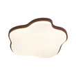 Load image into Gallery viewer, Farmhouze Light-Cartoon Star Walnut Faux Wood Dimmable LED Kids Ceiling Light-Ceiling Light-Walnut-
