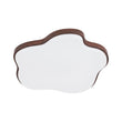 Load image into Gallery viewer, Farmhouze Light-Cartoon Star Walnut Faux Wood Dimmable LED Kids Ceiling Light-Ceiling Light-Walnut-
