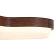 Load image into Gallery viewer, Farmhouze Light-Cartoon Star Walnut Faux Wood Dimmable LED Kids Ceiling Light-Ceiling Light-Walnut-
