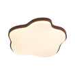 Load image into Gallery viewer, Farmhouze Light-Cartoon Star Walnut Faux Wood Dimmable LED Kids Ceiling Light-Ceiling Light-Walnut-
