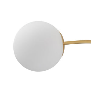 Farmhouze Light - Classic 12 - Light Sputnik Frosted Glass Globe Semi Flush - Ceiling Light - Ceiling Light - 