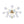 Load image into Gallery viewer, Farmhouze Light - Classic 16 - Light Sputnik Frosted Glass Globe Semi Flush - Ceiling Light - Brass - 
