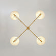 Load image into Gallery viewer, Farmhouze Light-Classic 4-Light White Fabric Conical Candle Chandelier-Chandelier-Brass-
