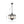 Load image into Gallery viewer, Farmhouze Light - Classic Black Candle Style Round Crystal Lantern Pendant - Chandelier - Black - 
