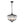 Load image into Gallery viewer, Farmhouze Light - Classic Black Candle Style Round Crystal Lantern Pendant - Chandelier - Black - 
