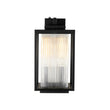 Load image into Gallery viewer, Farmhouze Light - Contemporary 1 - Light Glass Lantern Outdoor Wall Sconce - Wall Sconce - 8 in - 1 Pack - 
