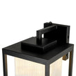 Load image into Gallery viewer, Farmhouze Light - Contemporary 1 - Light Glass Lantern Outdoor Wall Sconce - Wall Sconce - 8 in - 1 Pack - 
