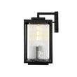 Load image into Gallery viewer, Farmhouze Light - Contemporary 1 - Light Glass Lantern Outdoor Wall Sconce - Wall Sconce - 8 in - 1 Pack - 
