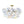 Load image into Gallery viewer, Farmhouze Light - Contemporary Clear Rainbow Glass Cluster Bubble Ceiling Light - Ceiling Light - White - 
