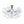 Load image into Gallery viewer, Farmhouze Light - Contemporary Clear Rainbow Glass Cluster Bubble Ceiling Light - Ceiling Light - White - 
