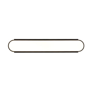 Farmhouze Light - Contemporary Matte Black Oval Dimmable LED Ceiling Light - Ceiling Light - 3000K Warm White - 