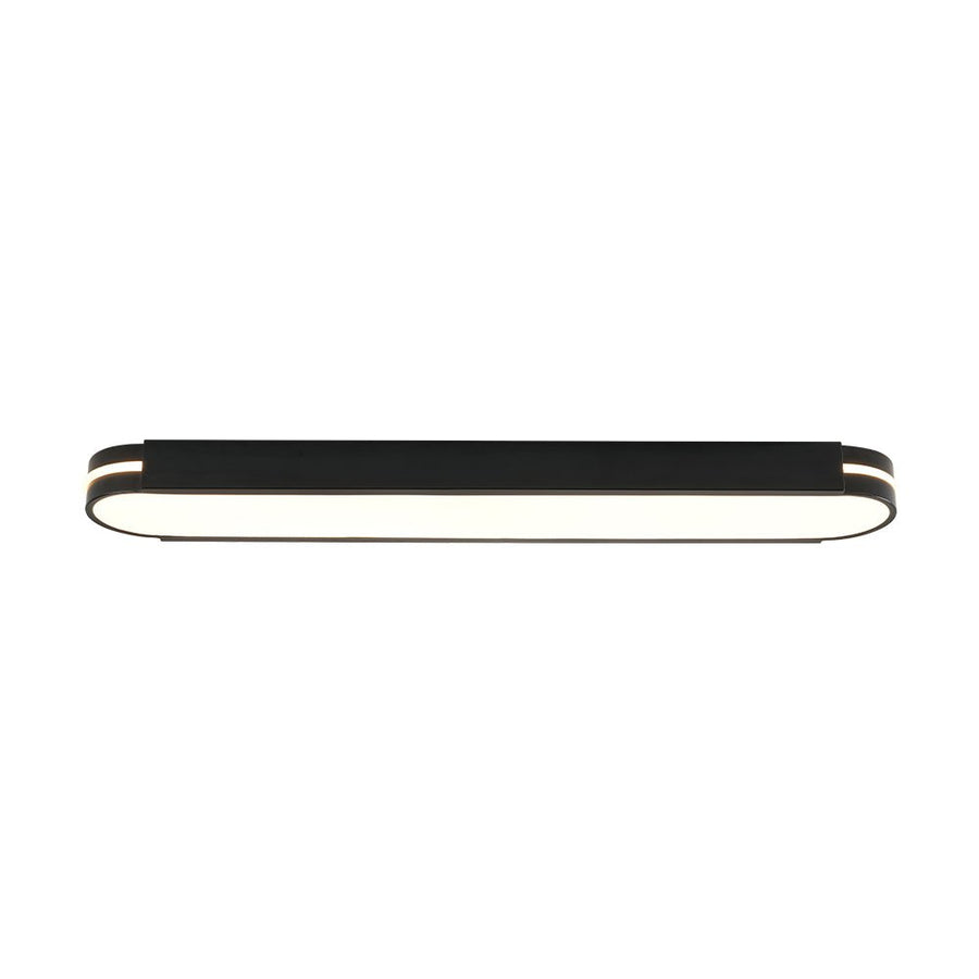 Farmhouze Light - Contemporary Matte Black Oval Dimmable LED Ceiling Light - Ceiling Light - 3000K Warm White - 