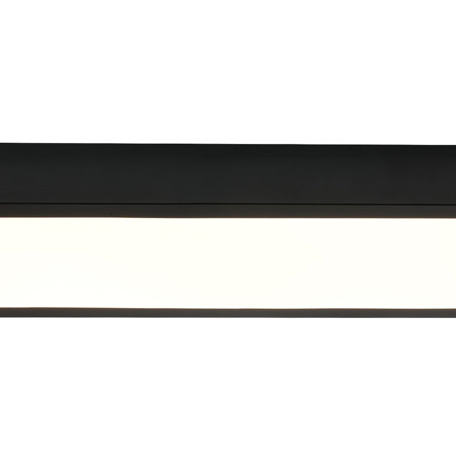 Farmhouze Light - Contemporary Matte Black Oval Dimmable LED Ceiling Light - Ceiling Light - 3000K Warm White - 
