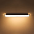Load image into Gallery viewer, Farmhouze Light - Contemporary Matte Black Oval Dimmable LED Ceiling Light - Ceiling Light - 47.2 in - 
