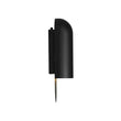 Load image into Gallery viewer, Farmhouze Light-Contemporary Simple Black Metal Oval Outdoor Wall Light-Wall Sconce-2 Packs-
