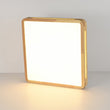Load image into Gallery viewer, Farmhouze Light - Cottage Rustic Dimmable LED Square Wooden Flush Mount Light - Ceiling Light - 15 in - 
