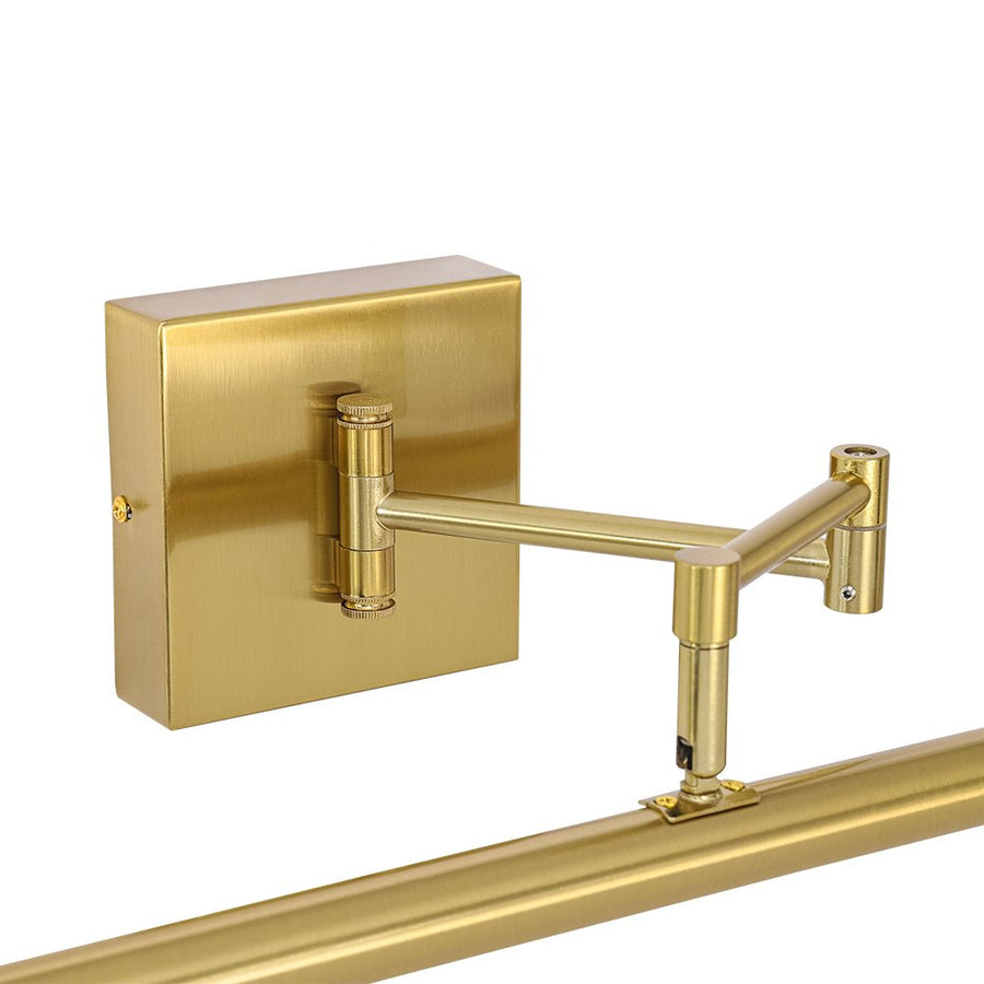 Farmhouze Light - Dimmable LED Adjustable Linear Tube Vanity Wall Lamp - Wall Sconce - Brass - 