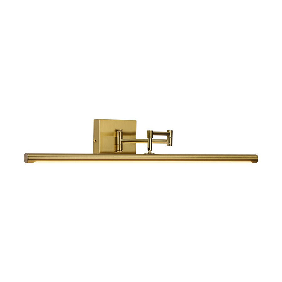 Farmhouze Light - Dimmable LED Adjustable Linear Tube Vanity Wall Lamp - Wall Sconce - Brass - 