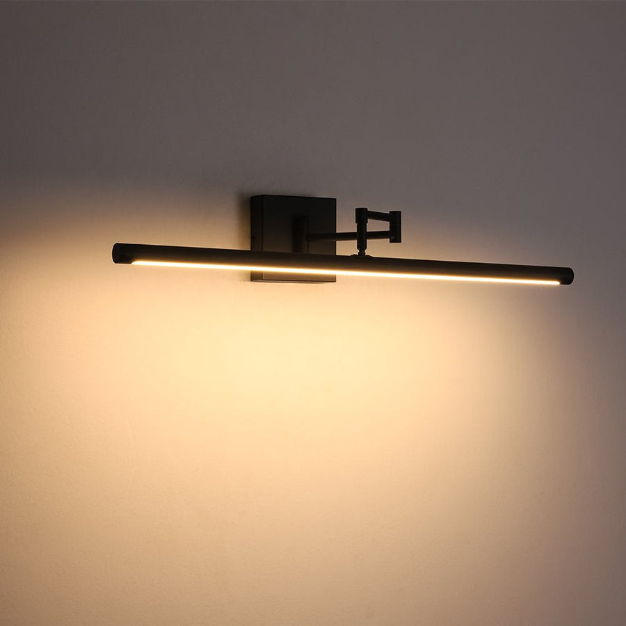Farmhouze Light - Dimmable LED Adjustable Linear Tube Vanity Wall Lamp - Wall Sconce - Brass - 