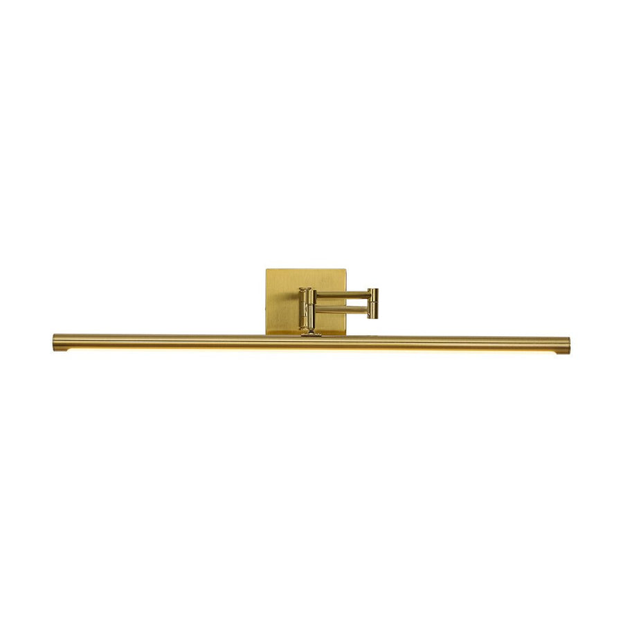 Farmhouze Light - Dimmable LED Adjustable Linear Tube Vanity Wall Lamp - Wall Sconce - Brass - 