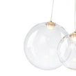 Load image into Gallery viewer, Farmhouze Light - Dimmable LED Bubble 3 - Light Cluster Glass Globe Pendant - Chandelier - Clear Glass - 
