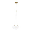 Load image into Gallery viewer, Farmhouze Light - Dimmable LED Bubble 3 - Light Cluster Glass Globe Pendant - Chandelier - Clear Glass - 
