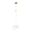 Load image into Gallery viewer, Farmhouze Light - Dimmable LED Bubble 3 - Light Cluster Glass Globe Pendant - Chandelier - Clear Glass - 
