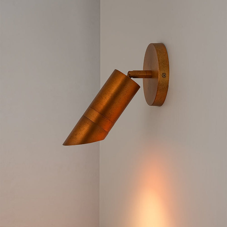 Dimmable LED Rust Patina Adjustable Ceiling Spotlight Farmhouze Light